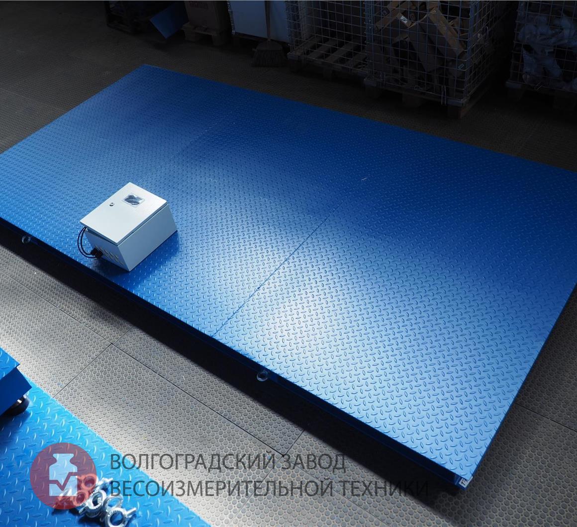 Платформенные весы ЭЛЬТОН-7500кг (2500 х 3000 мм) с климатическим шкафом (режим работы до -30С)