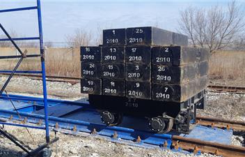 Вагонные весы БАМ обеспечивают точное взвешивание вагонов весом от 60 до 200 тонн.. фото #1
